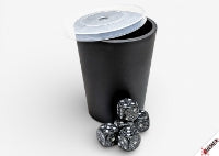 Cup-O-Dice: Black