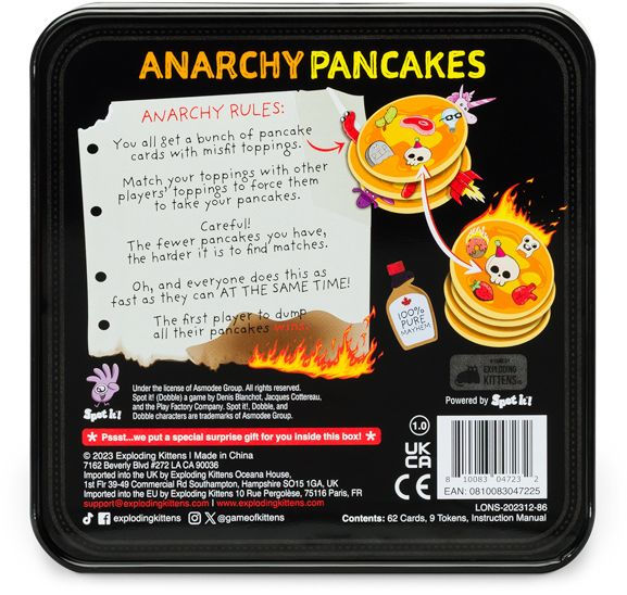 Anarchy Pancakes (Tin Edition)