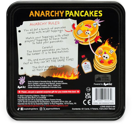 Anarchy Pancakes (Tin Edition)