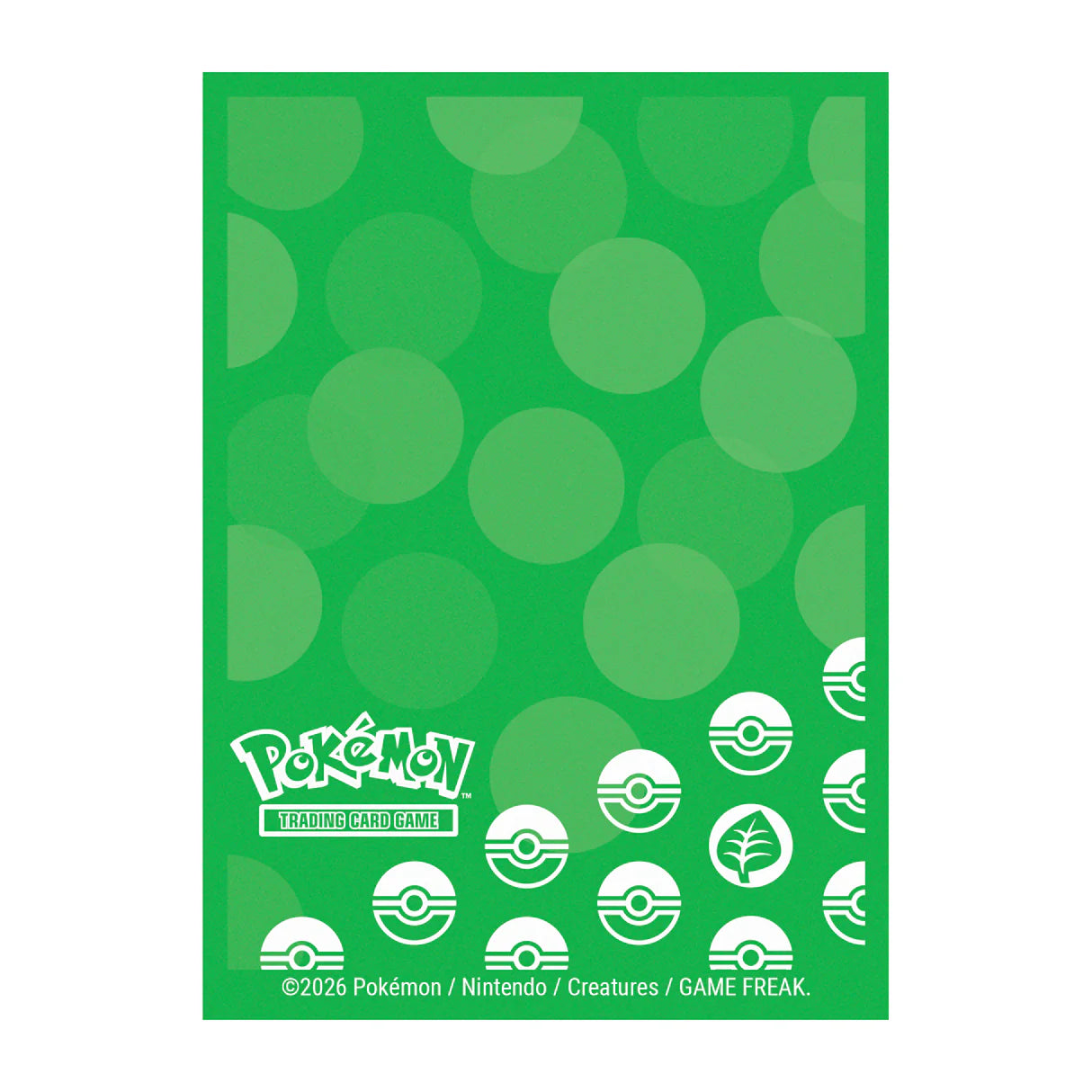 Deck Protectors - Pokemon - Energy: Grass (65ct)