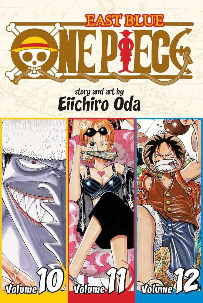 One Piece Omnibus TPB Volume 10 11 & 12 East Blue