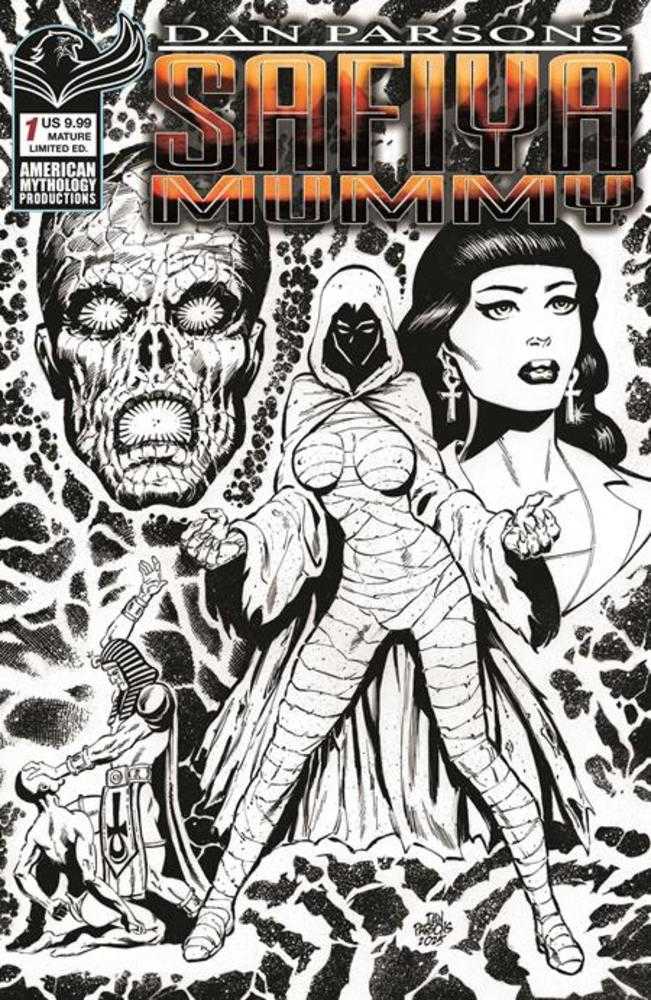 Dan Parsons Safiya Mummy #1 Cover C Dan Parsons Limited Edition Variant (Mature)