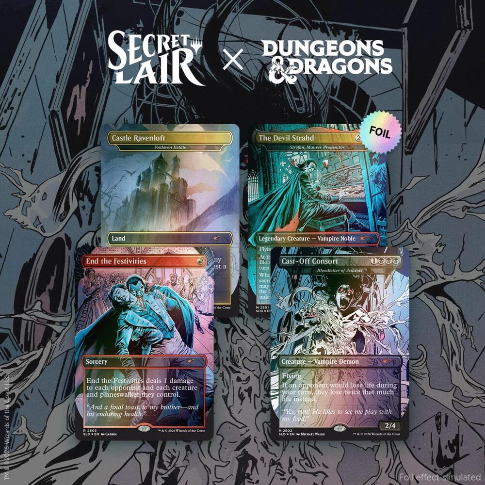 Strahd's Descent (Foil) - Secret Lair x Dungeons & Dragons®