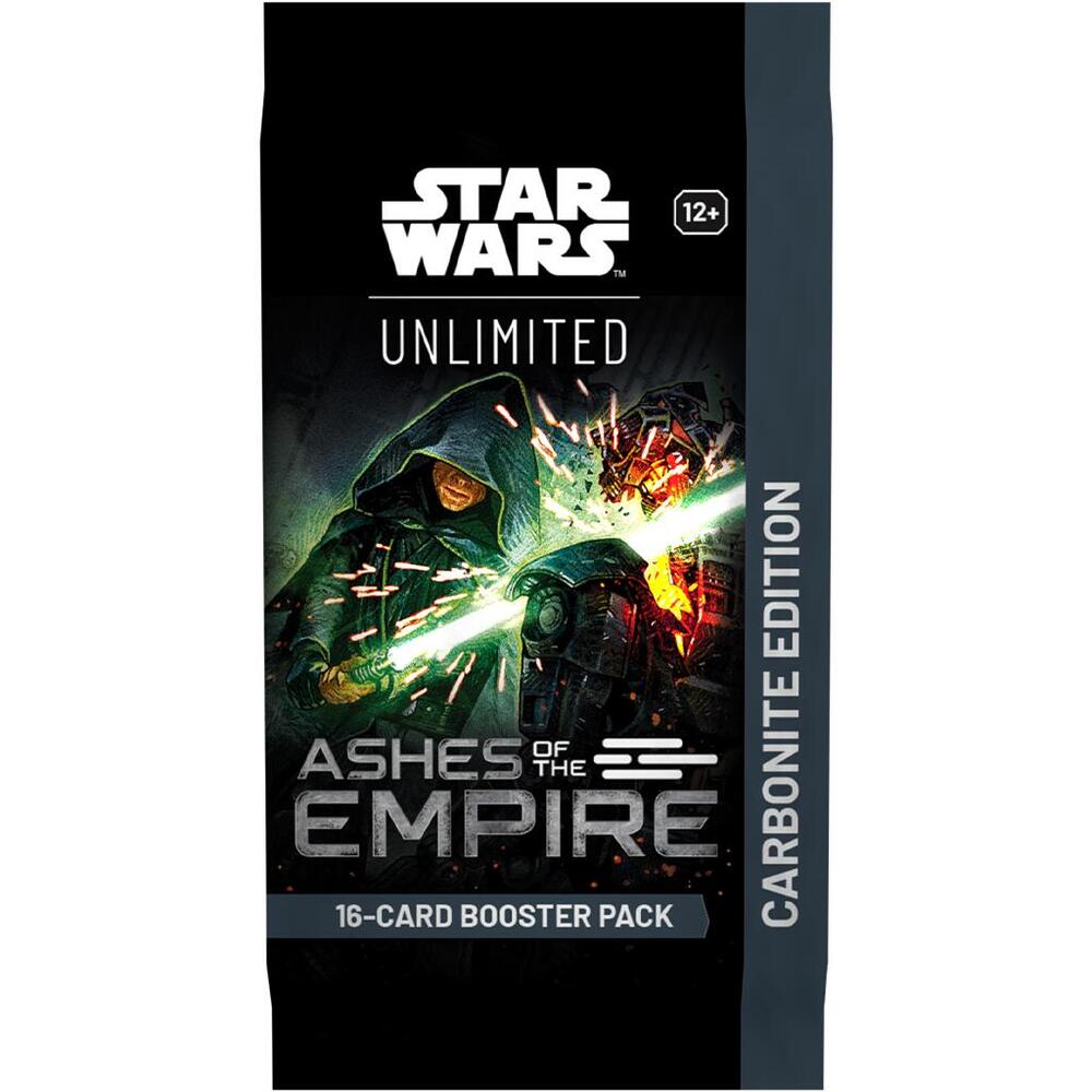 carbonite booster box Star Wars Unlimited Tcg: Legends of The Force Display (12) 1 Carbonite Ashes of the Empire Star