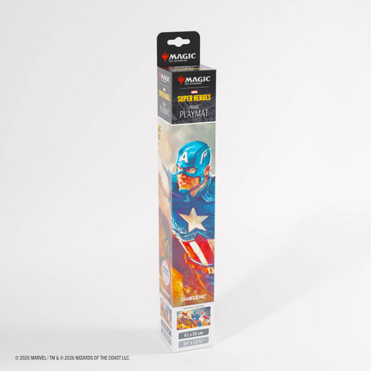 Marvel Super Heroes Prime Playmat - Captain America, Super-Soldier