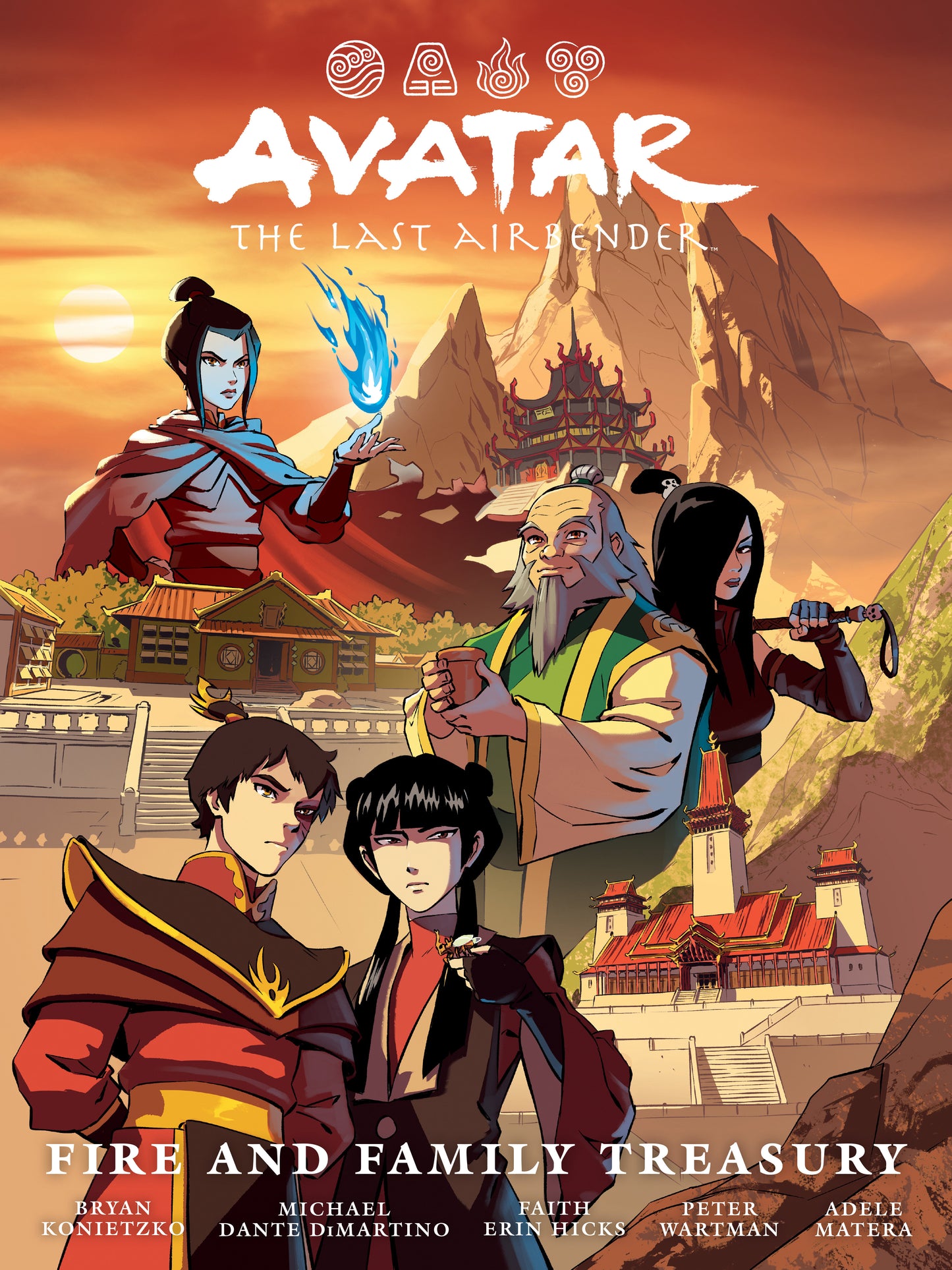 Avatar: The Last Airbender Fire And Family Treasury Library Edition