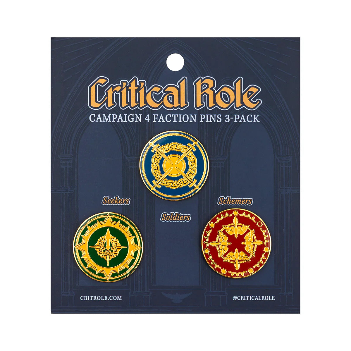 CR 4 Factions Pins 3-Pack