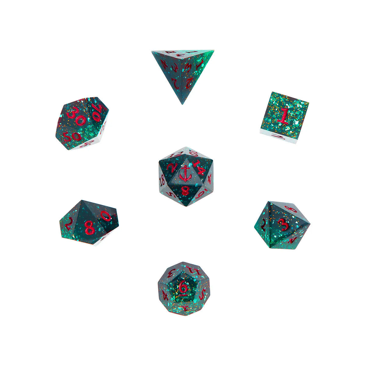 Champion Dice Set: Fjord Stone