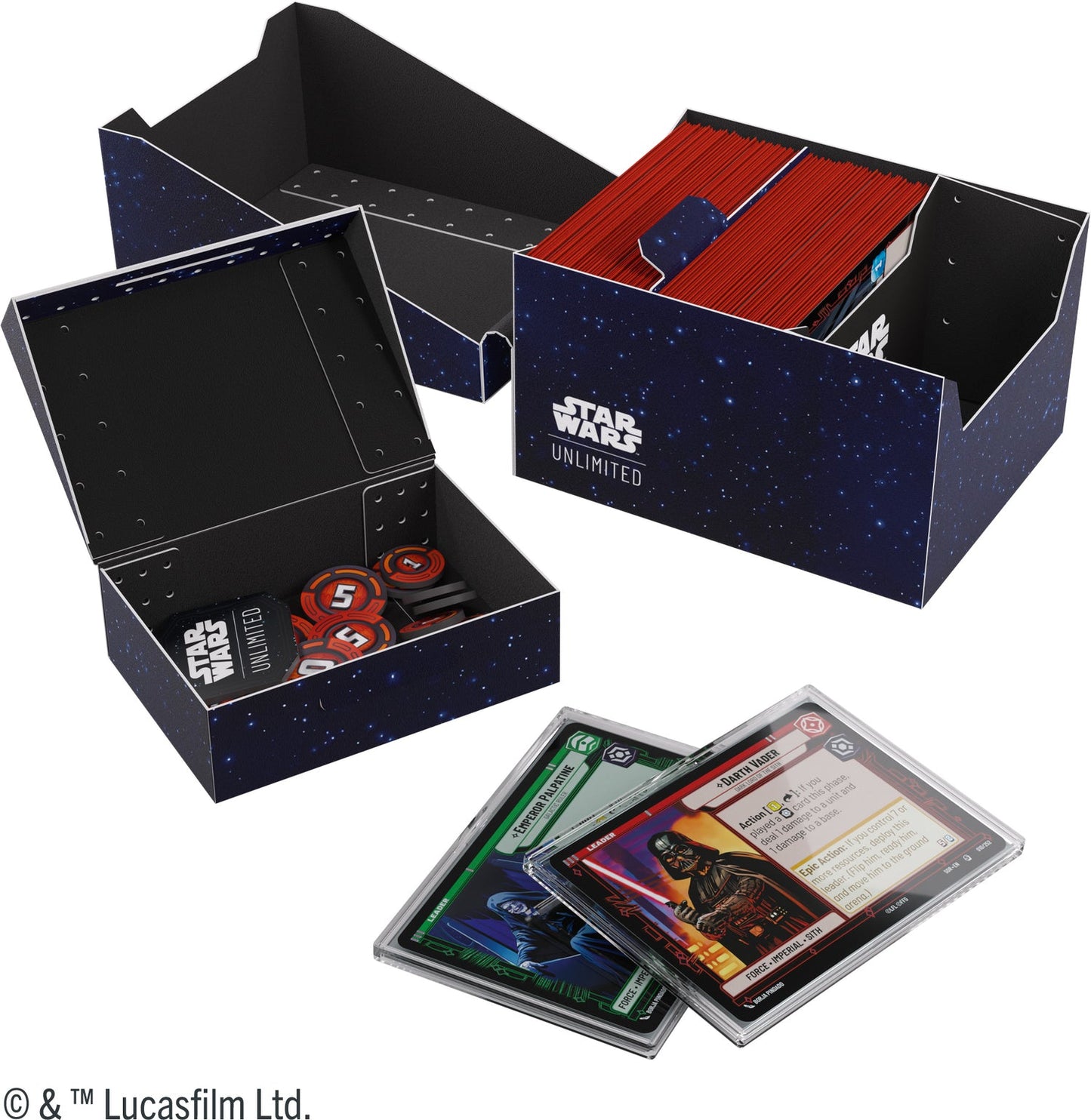 Star Wars™: Unlimited Twin Suns Soft Crate - Card Back Blue