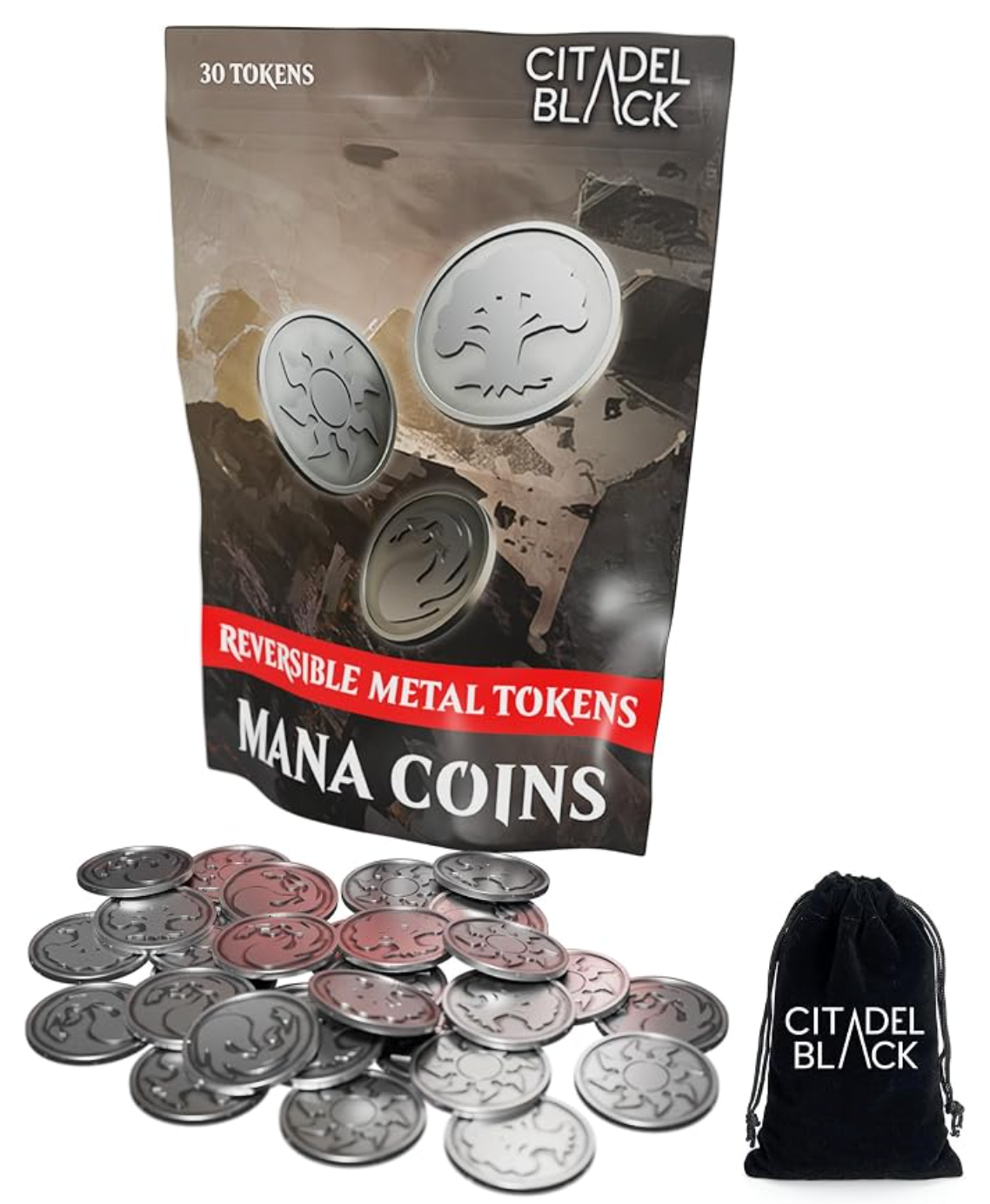 Metal Mana Coin Set