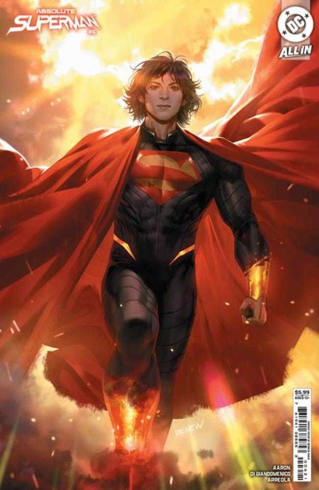Absolute Superman 6 Cover B Derrick Chew Card Stock Variant - The Fourth Place