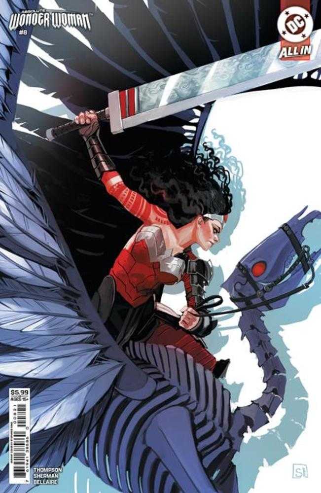 Absolute Wonder Woman 8 Cover B Stephanie Hans Card Stock Variant - The Fourth Place