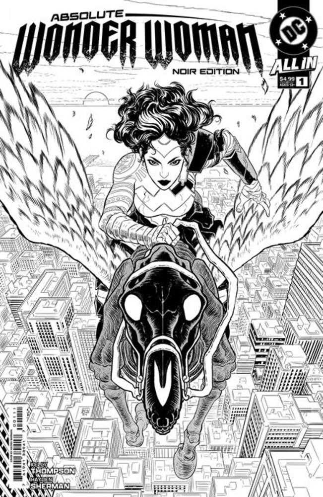 Absolute Wonder Woman Noir Edition #1 (One Shot) Cover A Hayden Sherman - The Fourth Place