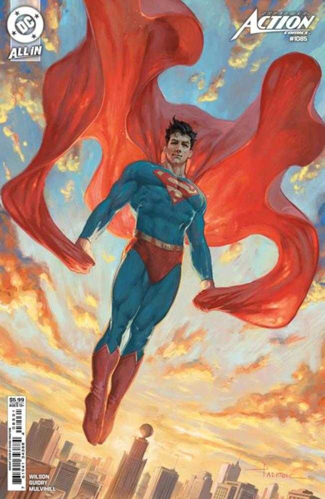 Action Comics 1085 Cover B Davide Paratore Card Stock Variant - The Fourth Place