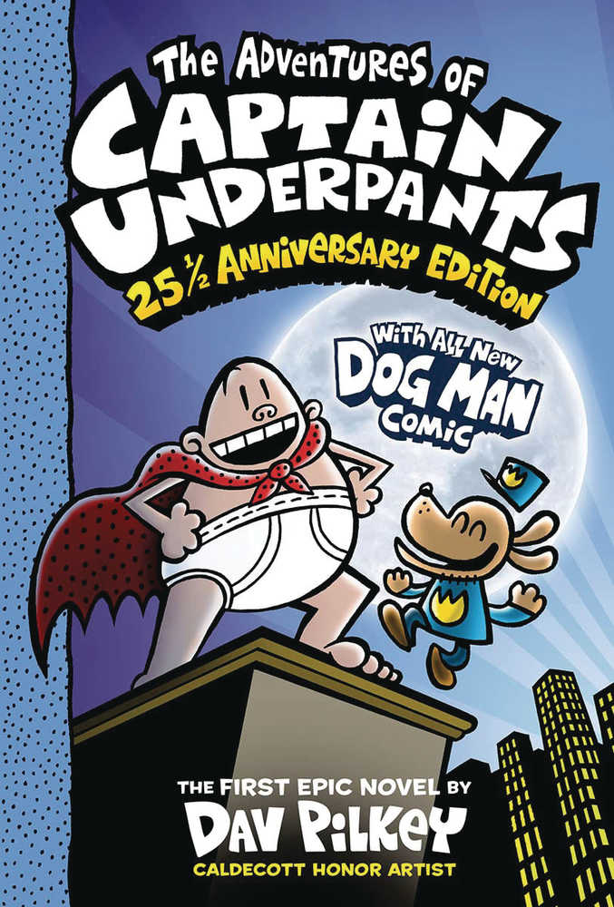 Adventure Of Capt Underpants W Dog Man Comic Color Edition - The Fourth Place