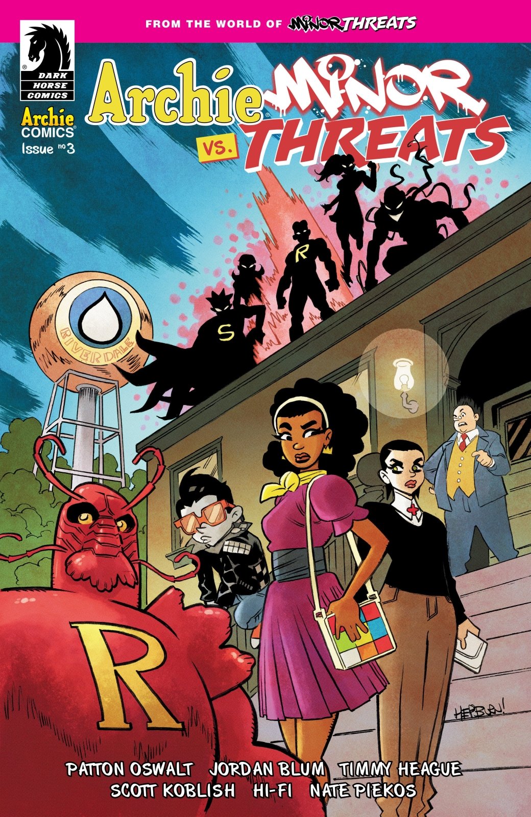 Archie vs Minor Threats 3 (Cover A) (Scott Hepburn) - The Fourth Place
