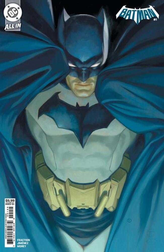 Batman 1 Cover G Julian Totino Tedesco Card Stock Variant - The Fourth Place