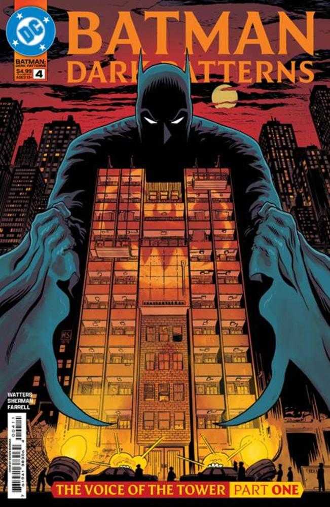 Batman Dark Patterns 4 (Of 12) Cover A Hayden Sherman - The Fourth Place