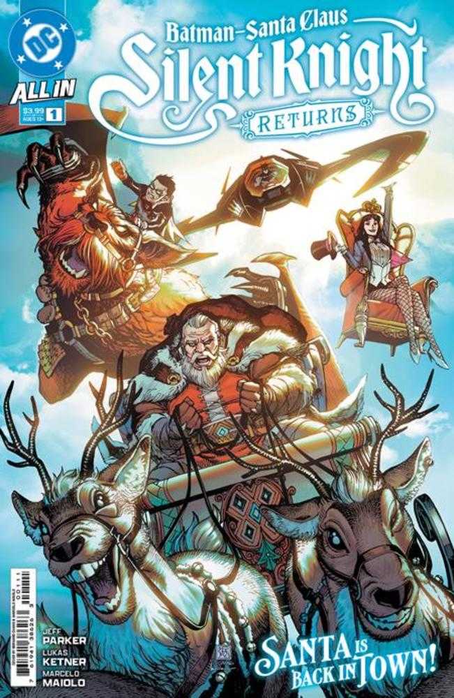 Batman Santa Claus Silent Knight Returns #1 (Of 5) Cover A Bernard Chang - The Fourth Place