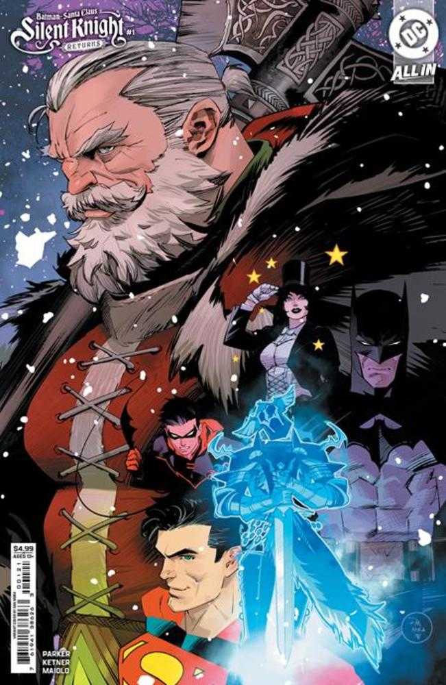 Batman Santa Claus Silent Knight Returns #1 (Of 5) Cover B Dan Mora Card Stock Variant - The Fourth Place