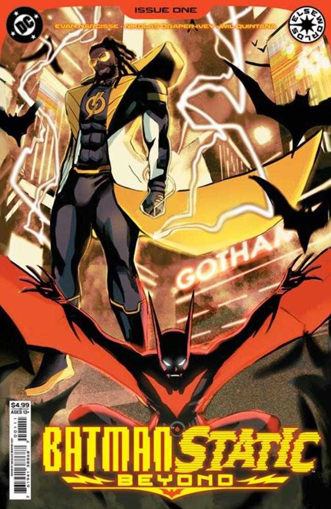 Batman Static Beyond 1 (Of 6) Cover A Nikolas Draper Ivey - The Fourth Place