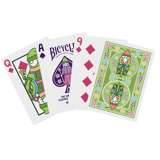Bicycle Garden Gnome Playing Cards