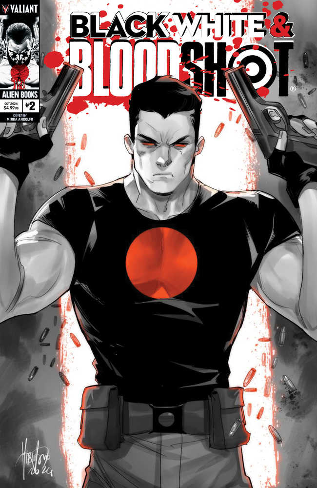 Black White & Bloodshot #2 (Of 4) Cover A Andolfo (Mature) - The Fourth Place