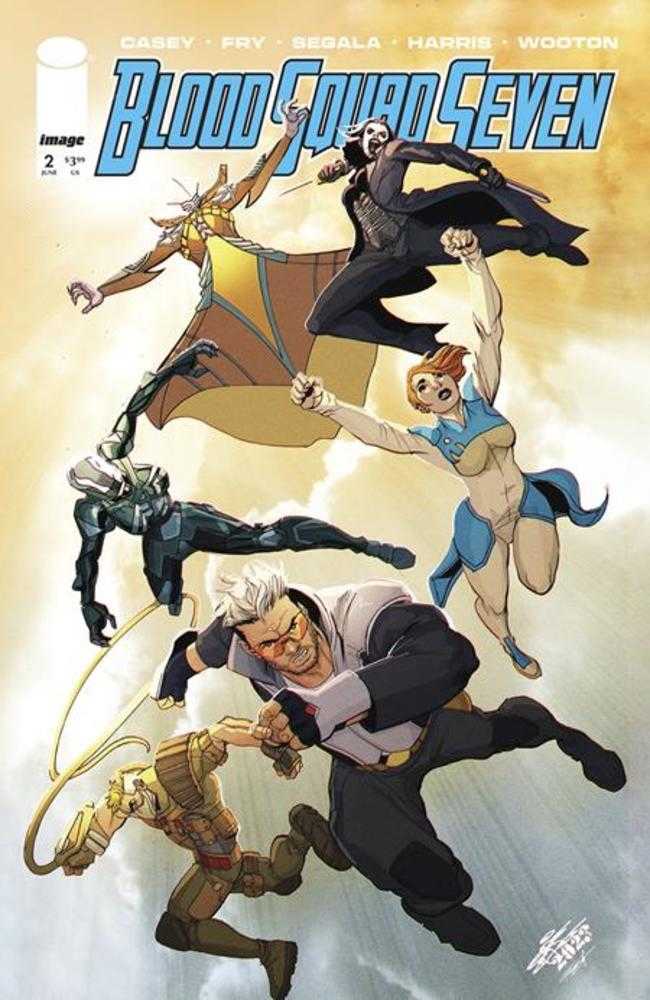 Blood Squad Seven #2 Cover B Chris Cross Variant - The Fourth Place