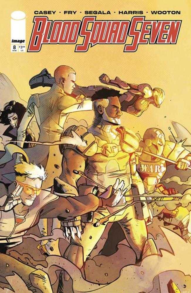 Blood Squad Seven 8 Cover B Sebastian Piriz Variant (Mature) - The Fourth Place