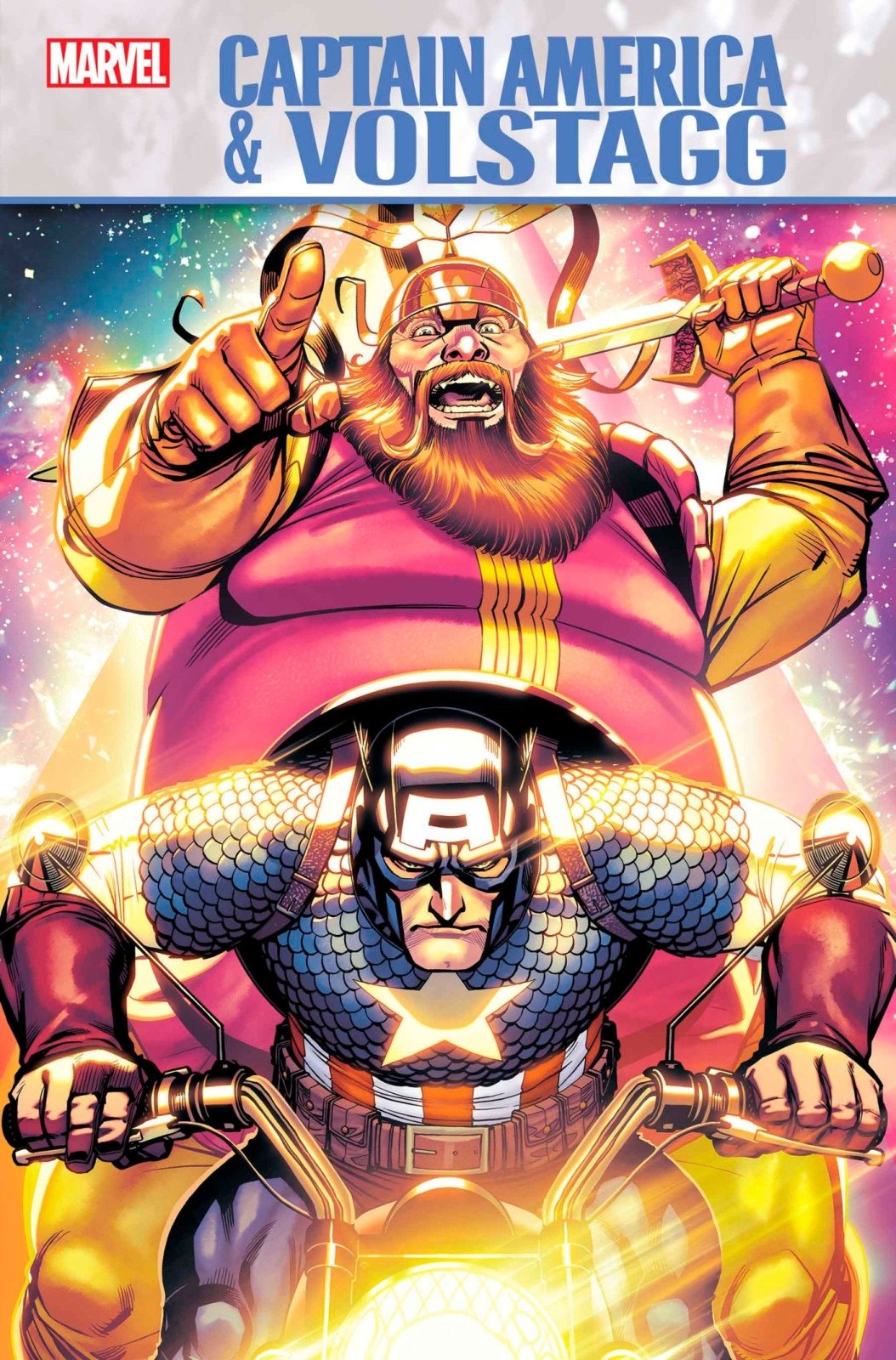 Captain America & Volstagg #1 Bernard Chang Variant - The Fourth Place