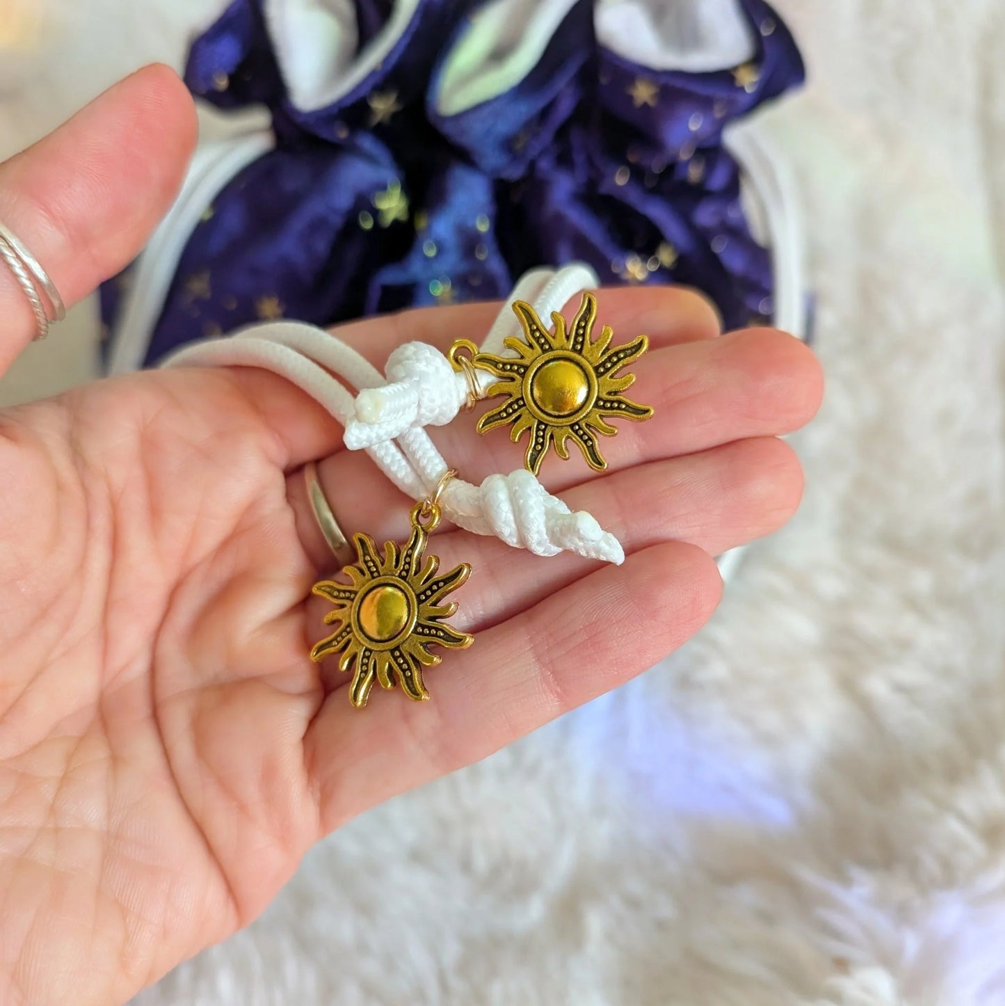 Celestial Starry Dice Bag