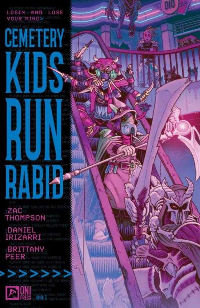 Cemetery Kids Run Rabid 1 (Of 4) Cover A Daniel Irizarri - The Fourth Place