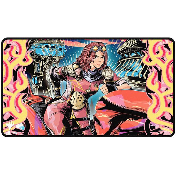 Chandra, Apark Hunter (Variant Art PW) - Aetherdrift Playmat - The Fourth Place