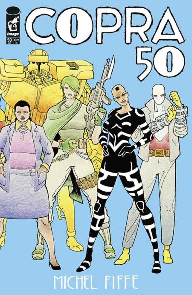 Copra 50 Cover A Michel Fiffe Wraparound (Mature) - The Fourth Place
