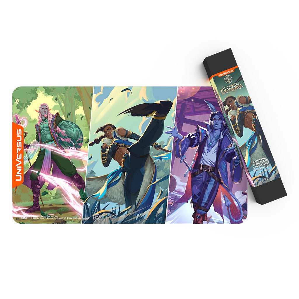 Critical Role: Heroes Of Exandria Playmat - Caduceus, Beauregard, Mollymauk - The Fourth Place