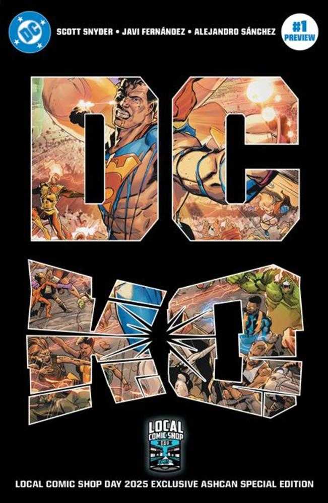 DC K.O. Ashcan 1 2025 Local Comic Shop Day Exclusive Cover B Javi Fernandez Foil Variant - The Fourth Place