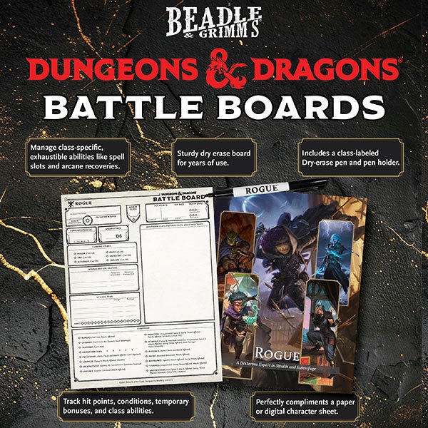 D&D Battle Board: Rogue - The Fourth Place