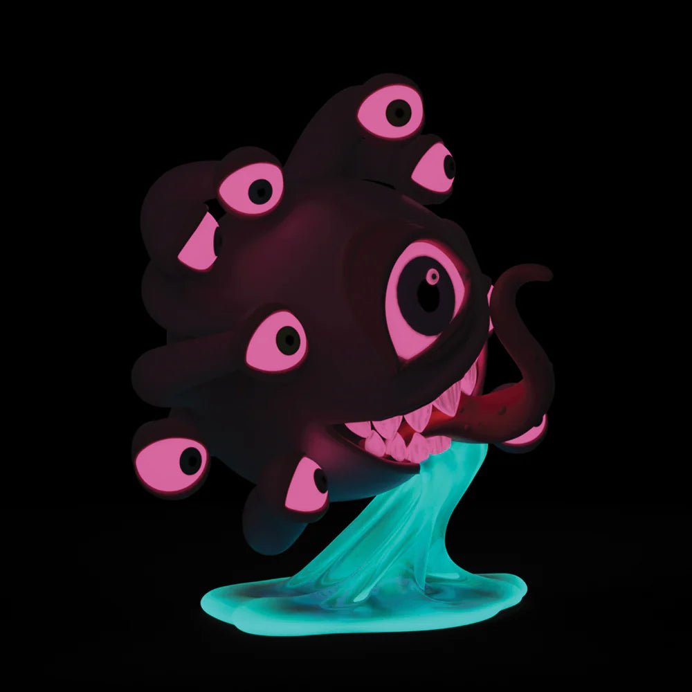 D&D Beholder 7" Resin Mini: Glow - In - The - Dark by Kidrobot - The Fourth Place