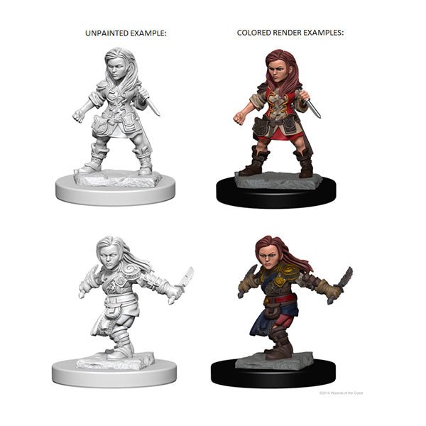 D&D Nolzur's Marvelous Minis: Wave 1 - Halfling Female Rogue - The Fourth Place