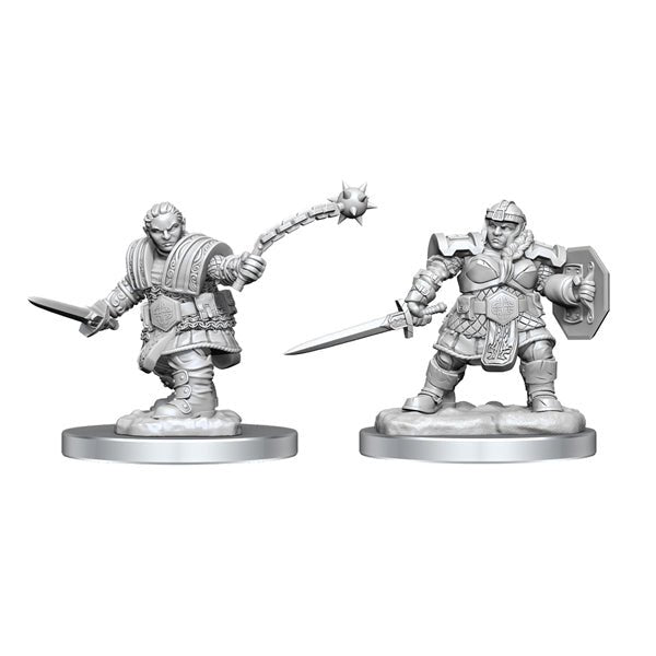 D&D Nolzur's Marvelous Minis: Wave 16 - Dwarf Fighter Female - The Fourth Place