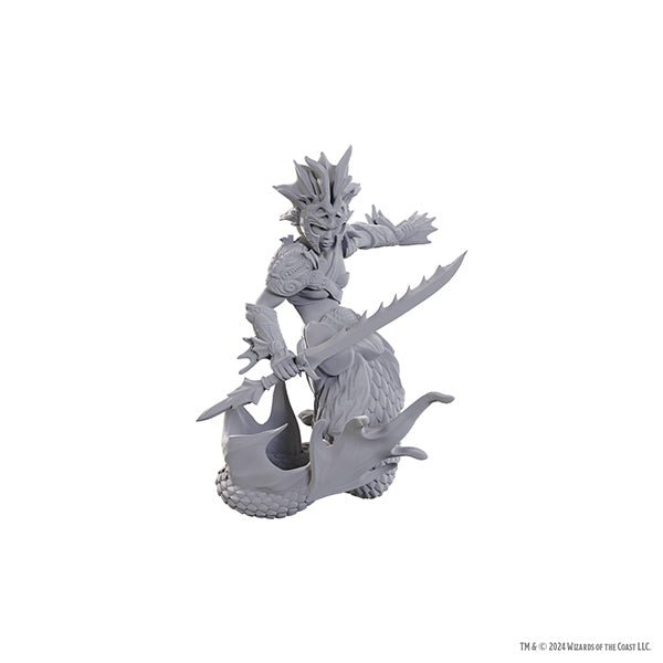 D&D Nolzur's Marvelous Minis: Wave 25 - Merfolk Scout - The Fourth Place