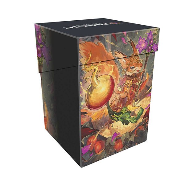 Deckbox: PRO 100+ MTG- Bloomburrow- Hazel of the Rootbloom, Raised Foil - The Fourth Place Deckbox: PRO 100+ MTG- Bloomburrow- Hazel of the Rootbloom, Raised Foil - The Fourth Place