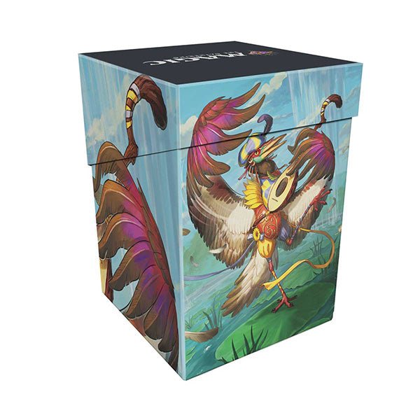 mtg bloomburrow raised foil cards Deckbox: PRO 100+ MTG- Bloomburrow- Zinnia, Valley's Voice, Raised Foil