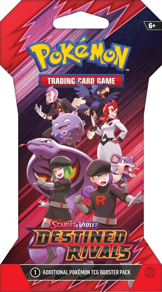 Destined Rivals Booster Pack (Sleeved) - Pokémon TCG Scarlet & Violet - The Fourth Place