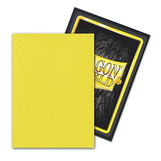 Dragon Shield Sleeves: Standard DUAL - Matte Lightning 'Ailia' (100 ct.) - The Fourth Place