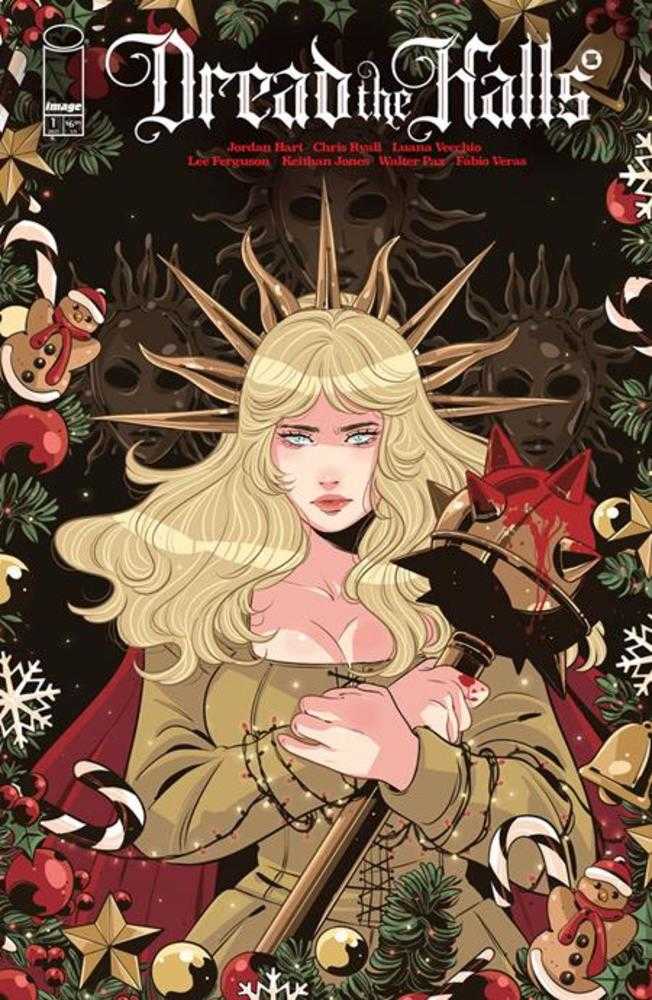 Dread The Halls 2025 (One Shot) Cover B Luana Vecchio Variant - The Fourth Place