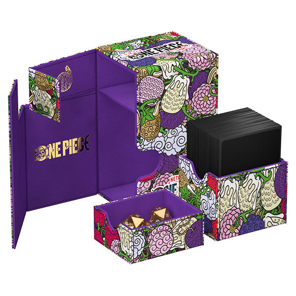 One Piece: Deck Box - Flip'N'Tray 80+ - Devil Fruits
