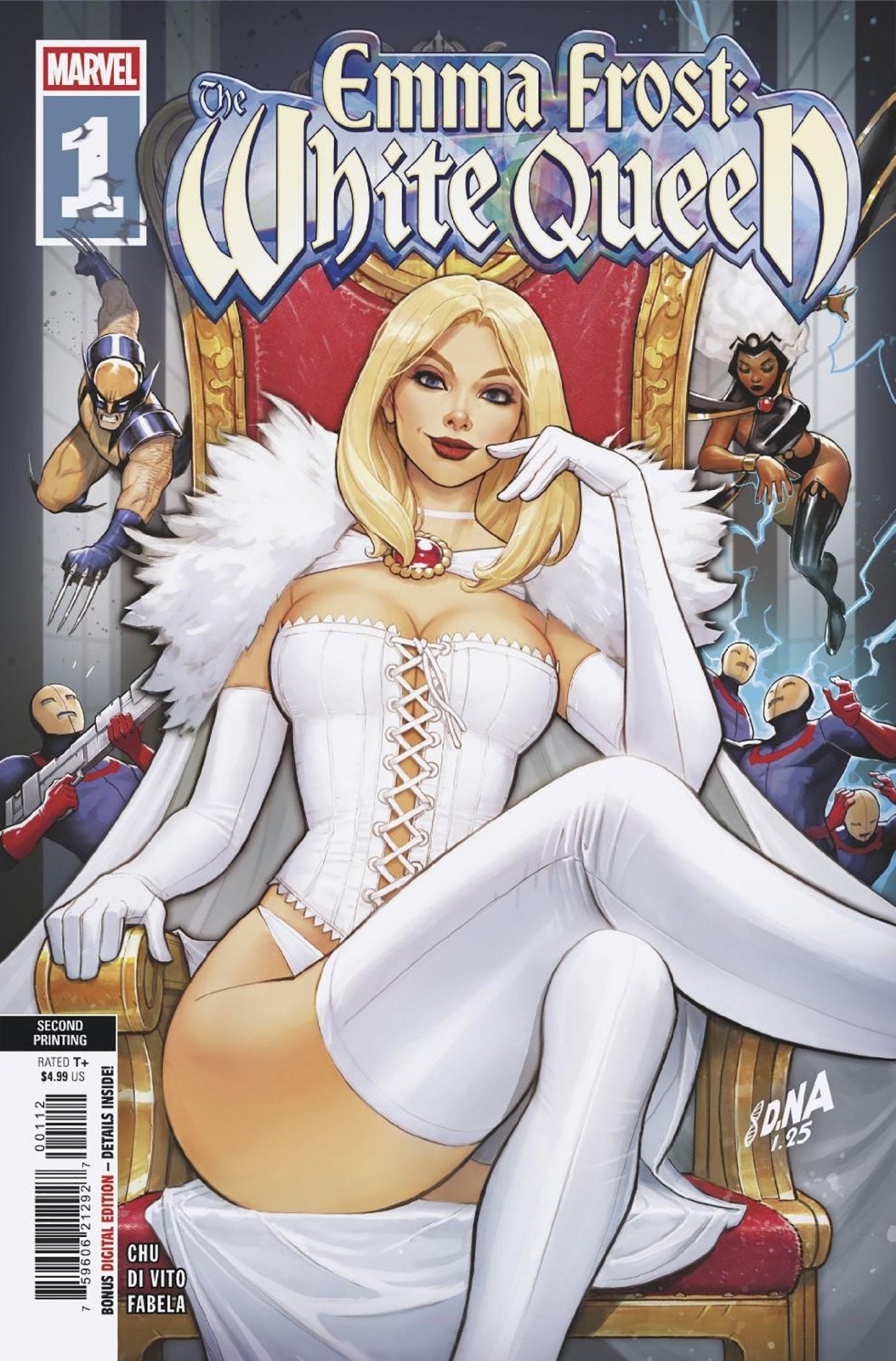 Emma Frost: The White Queen 1 David Nakayama 2nd Print Variant - The Fourth Place