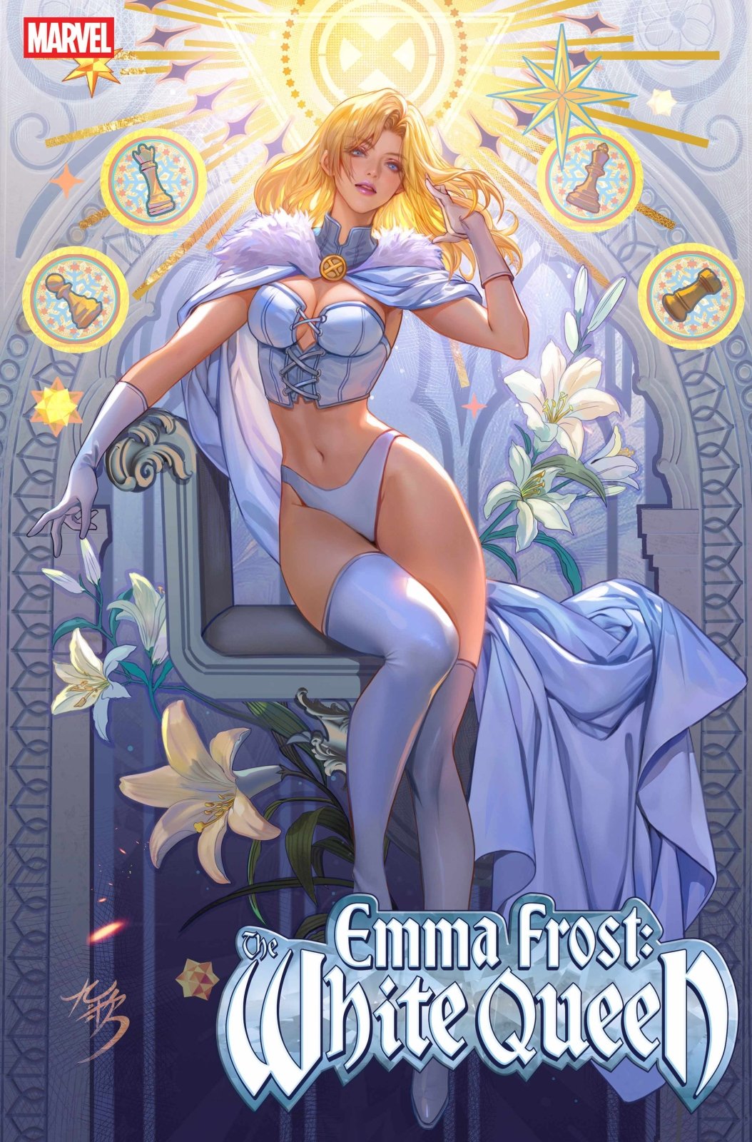Emma Frost: The White Queen 3 Fanyang Emma Frost Variant - The Fourth Place