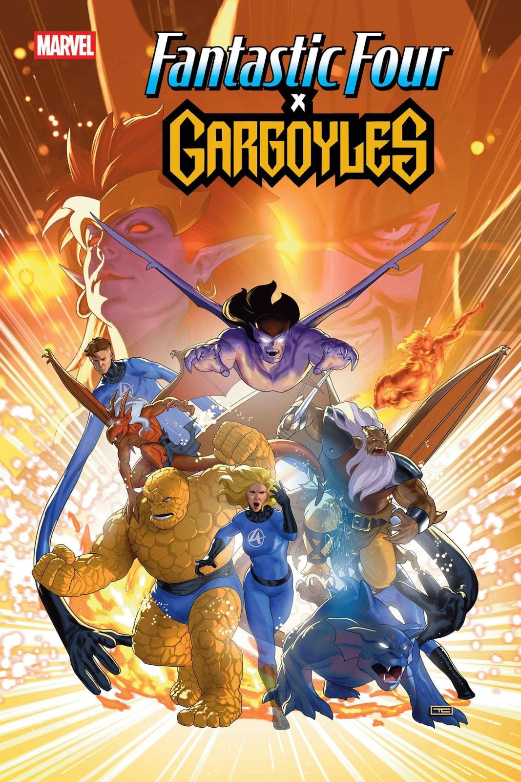 Fantastic Four/Gargoyles 1 - The Fourth Place